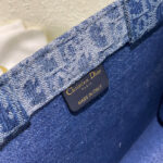 Christian Dior Small Dior Book Tote Blue
